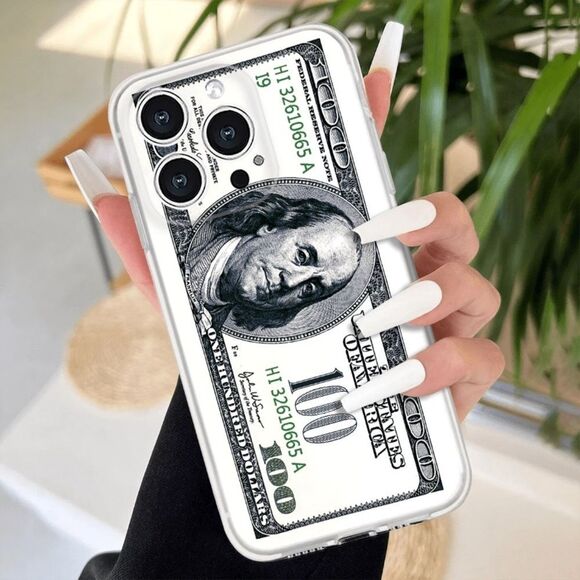 3for$20 $100 Minimalist Black Regular Phone Case 15 pro max clear case - Picture 1 of 5